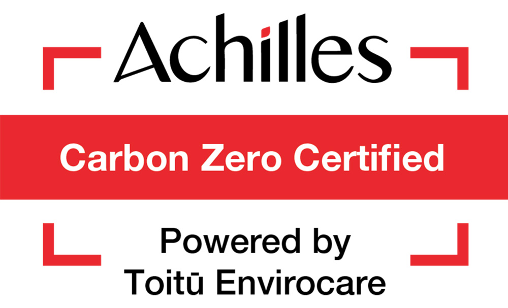Achilles Carbon Zero Certified Stamp