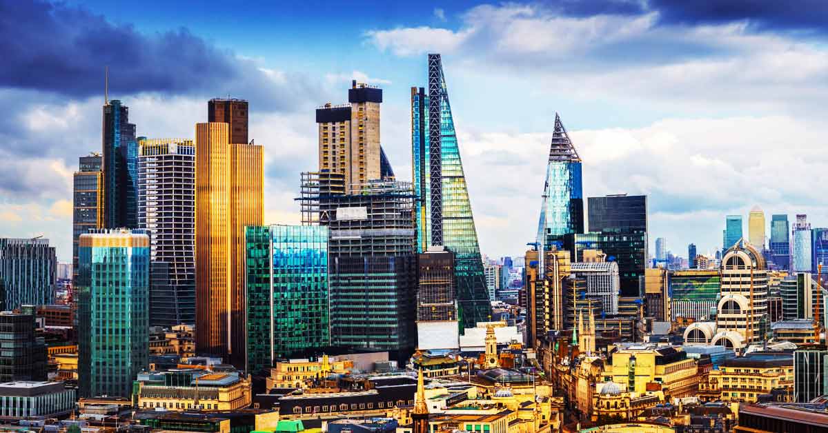 A London skyline image
