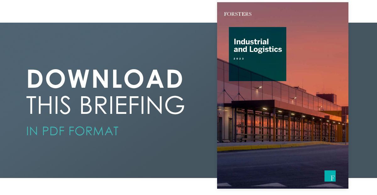 Click here to download our Logistics and Industrial credentials in PDF format
