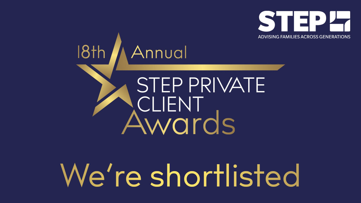 STEP Private Client Awards - We're shortlisted logo