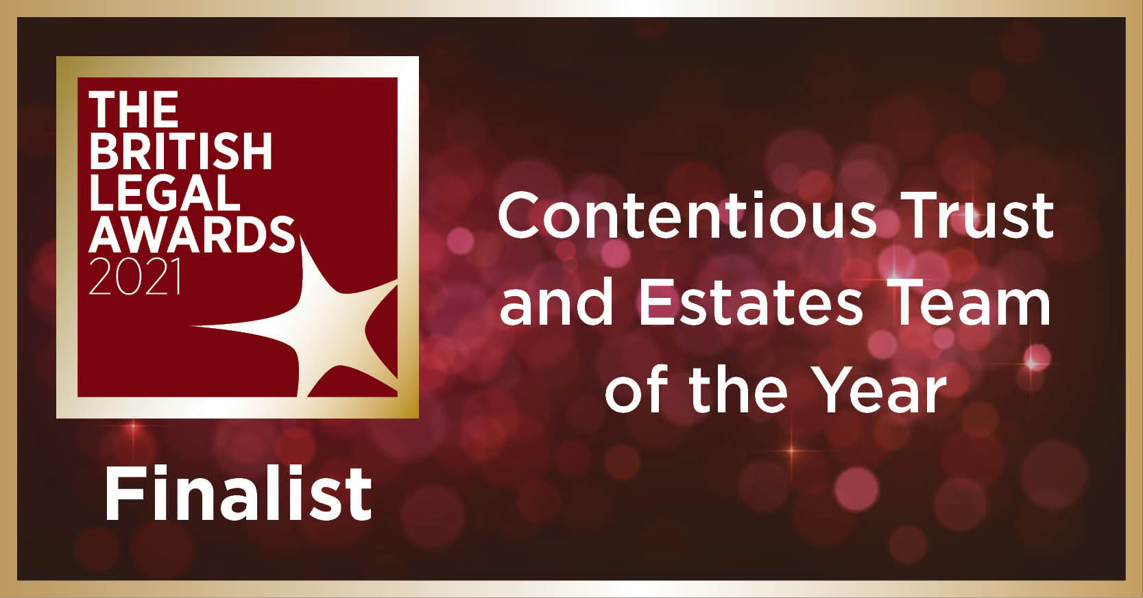 Contentious Trusts and Estates Team of the Year logo