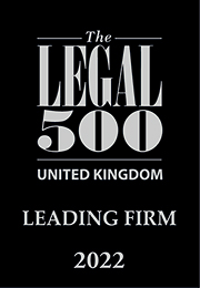 Forsters is ranked as a leading firm with many top ranked practice areas in the Legal 500 2022
