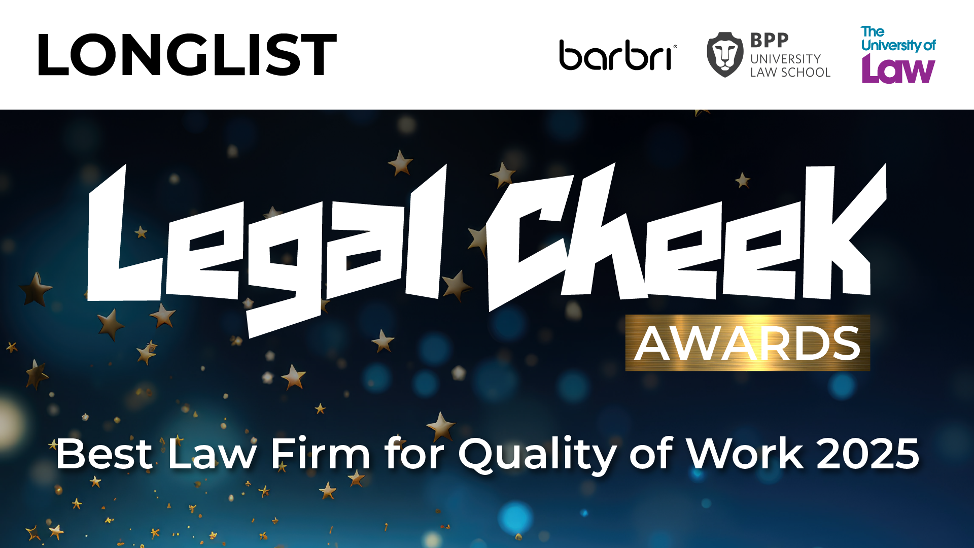 Best Law Firm for Quality of Work 2025