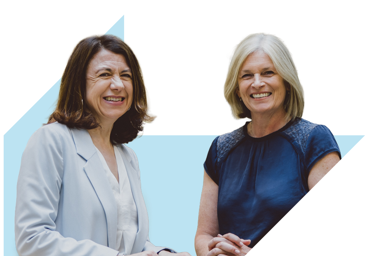 Natasha Rees, Senior Partner and Emily Exton, Managing Partner at Forsters - the leading London law firm