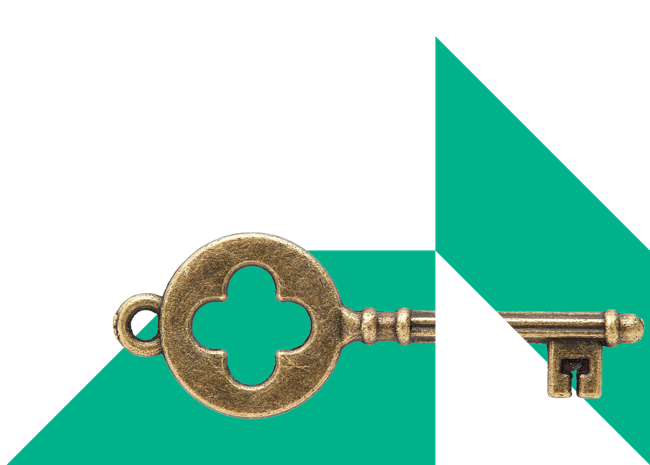 Ornate key