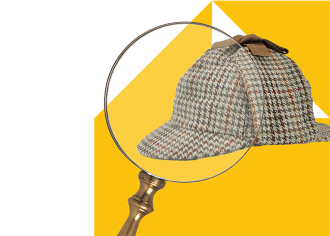 Sherlock Holmes style hat