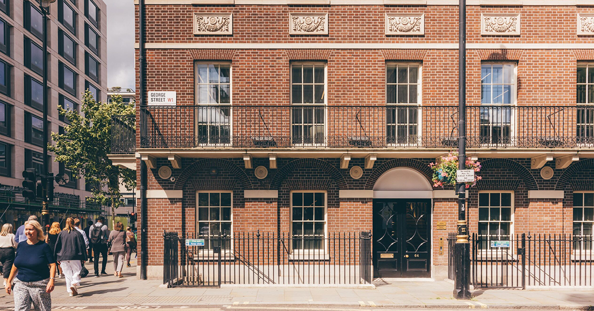 Forsters office on Baker Street in London