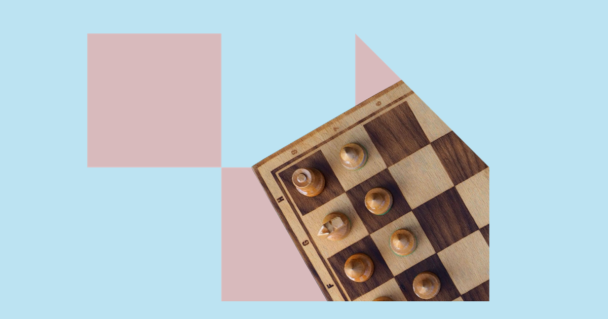 Corner of a chessboard