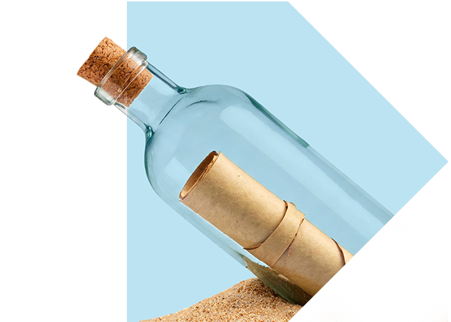 Message in a bottle